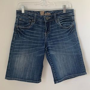 Kut From The Kloth Boyfriend Midi Jean Shorts